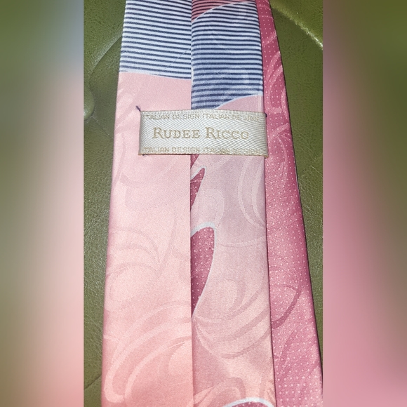 Pink Rudee Ricco Tie - Picture 10 of 10